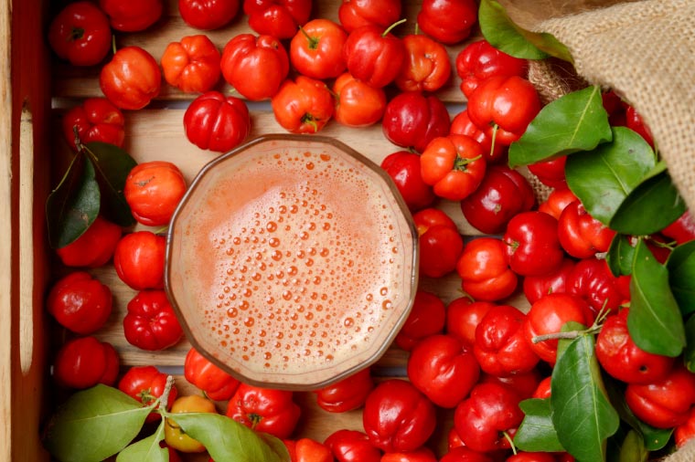 アセロラ100 ストレート100%ジュース(500ml×12本)｜アセロラ フルーツ 果物 くだもの アセロラジュース ジュース フルーツジュース ストレート 果汁 沖縄県 おきなわ 豊見城市(AD003)