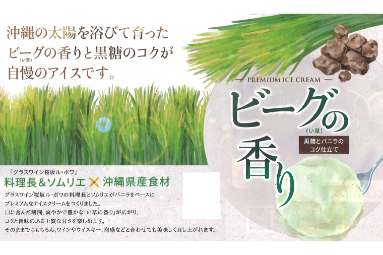 ビーグの香り アイス アイスクリーム セット 6個 ( 1種 ) UD ICE CREAM 沖縄素材をアイスに使用(AN003)