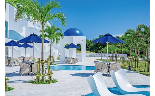 FB003　サントリーニ ホテル ＆ ヴィラズ 宮古島　 ペア宿泊券（1泊朝食付）