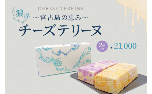 AYT001　〜宮古島の恵み〜 濃厚チーズテリーヌ2種セット
