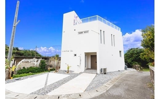 Coral Sea Villa新築1日1組限定ヴィラ宿泊券(2名〜7名1泊）