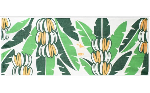 HF011　てぬぐい＋巾着セット【島バナナ】