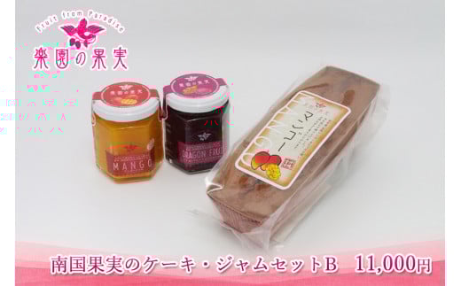 南国果実のケーキ・ジャムセットB（DQ030）