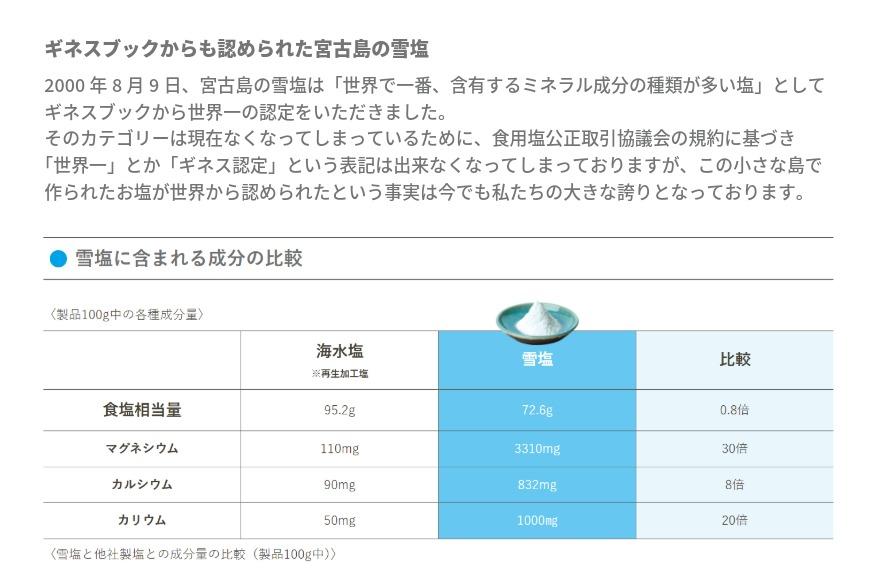 【9個セット】宮古島の雪塩詰め合わせ（B132）