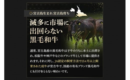 宮古牛六種類食べ比べセット 300g  | 南国 離島 宮古島 焼肉 焼肉セット 宮古牛 和牛 お取り寄せグルメ 宮古島グルメ 母の日 ギフト