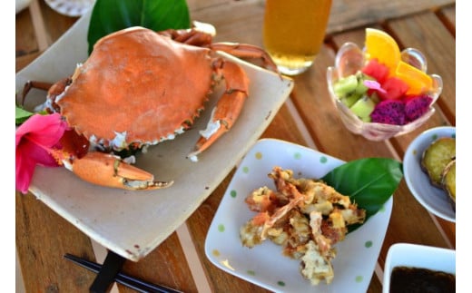 メディア出演多数！伊良部島産蟹蔵ブランドマングローブ蟹（調理済み）