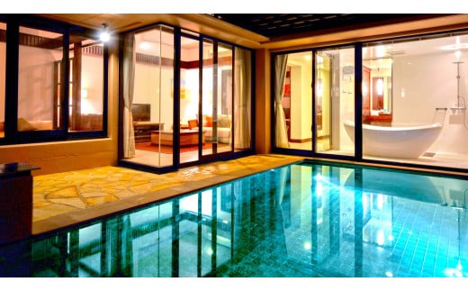 シギラベイサイドスイート アラマンダ ペア宿泊券（1泊朝食付） 