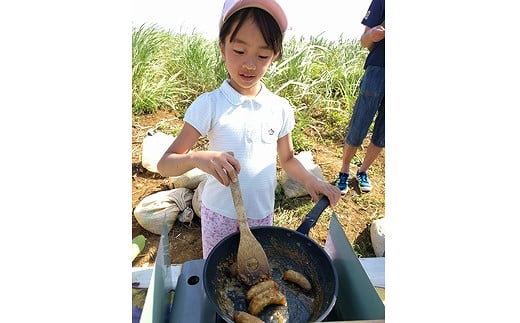 黒糖＆バナナスイーツ作り体験