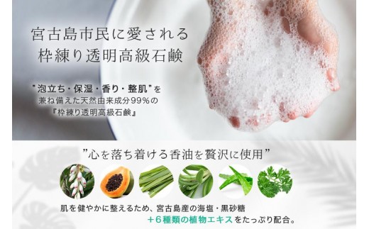3ヶ月かけてつくる上質泡石鹸（100g×1個）（BW03）