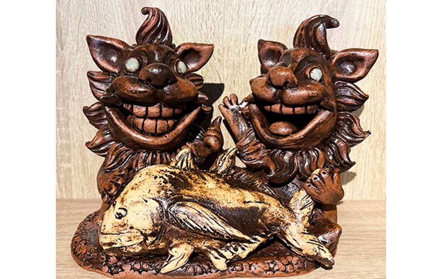 BU06　【特注オリジナル】シーサーとGTがであった～