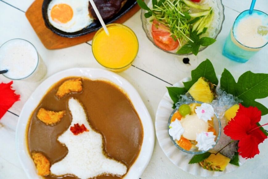 JF007ãCafe ã«ã©ã«ã©ãå®®å€å³¶ã«ããèªç¶è±ããªã«ãã§ã¬ã¹ãã©ã³ã»æäœãäœéšå·¥æ¿ãå©çšåžïŒ3,000ååïŒ