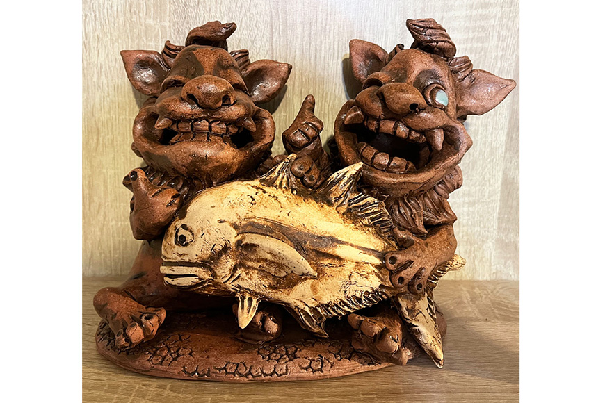 BU06　【特注オリジナル】シーサーとGTがであった～