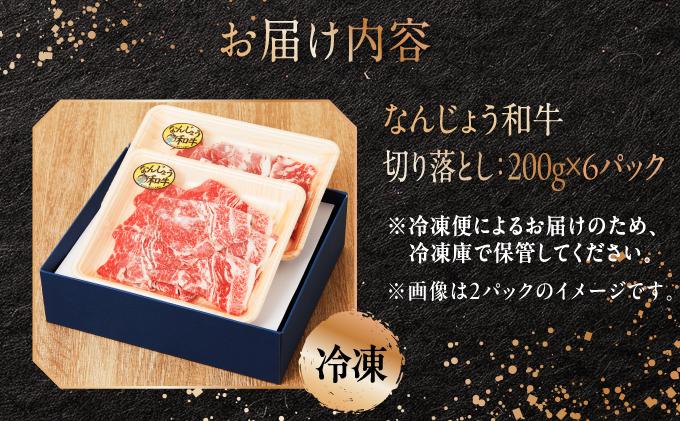 《使い勝手抜群!!》 和牛切り落とし 200g×6パック なんじょう和牛 合計400g   I  和牛 切り落とし なんじょう和牛 ブランド和牛 モモ ウデ バラ 牛肉 1200g 1.2kg 6パック  沖縄県 南城市