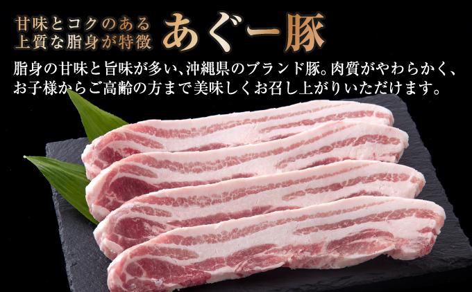 沖縄県産あぐー豚サムギョプサル1kg（500g×2）   I  あぐー 豚 サムギョプサル 1kg 豚肉 国産  沖縄県 南城市