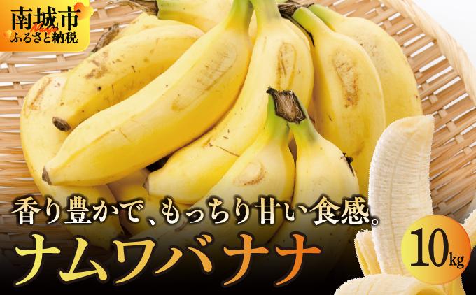 バナナ 南城市 ナムワバナナ 10kg