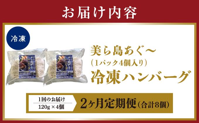 【2ヶ月定期便】【美ら島あぐ～】冷凍ハンバーグ   I  アグー豚 あぐー豚 あぐ～豚 豚肉 ぶた肉 ブランド豚  冷凍 ハンバーグ 定期便 冷凍食品   沖縄県 南城市 ふるさと納税 那覇ミート