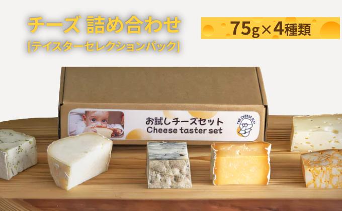 チーズ 詰め合わせ テイスターセレクションパック (75g × 4種類)
