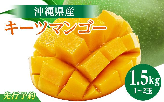 (先行受付)【2026年発送】キーツマンゴー 南城市 約1.5kg (1～2玉)