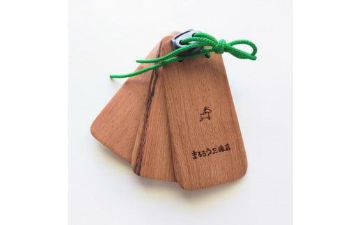 なんじぃ三板（沖縄版カスタネット）紫檀 三線柄   I  三板 楽器 カスタネット 伝統 民芸  沖縄県 南城市