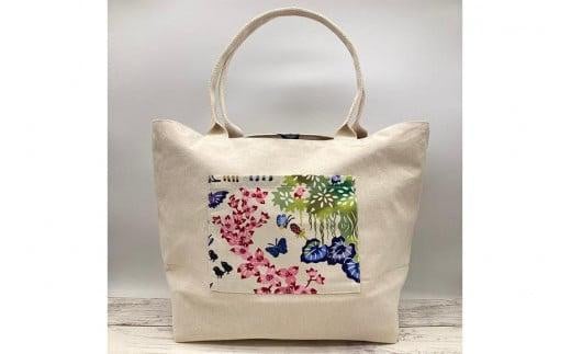 紅型デザイントートバッグ(M) 南城散歩