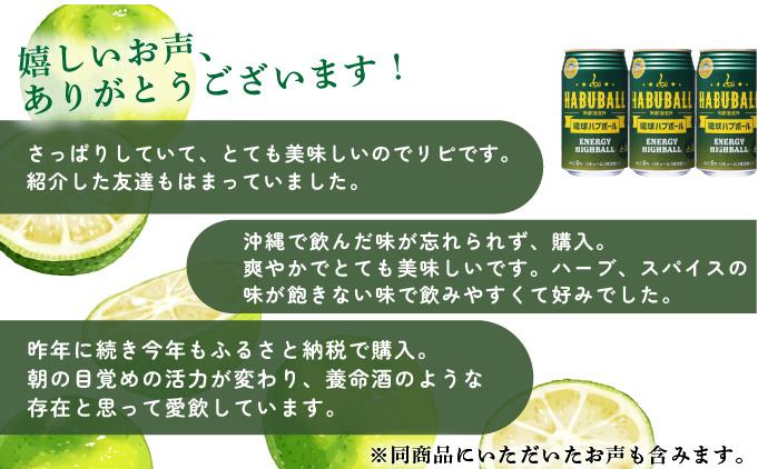 【6ヶ月定期便】琉球ハブボール350ml×24缶