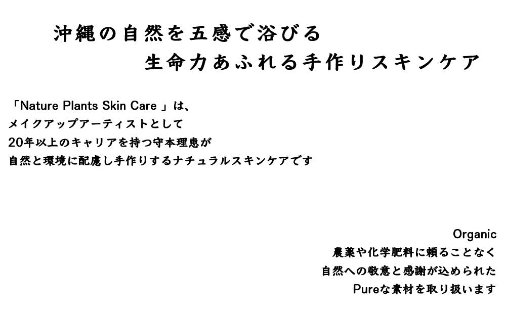 【Nature Plants Skin Care】素肌を育てるスキンケアセット＜アロエ＞