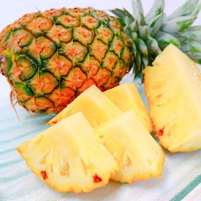 【発送月固定定期便】国頭産パイナップル3種セット(ゴールドバレル・スナックパイン・Nパイン)全3回【配送不可地域：離島】【4078649】