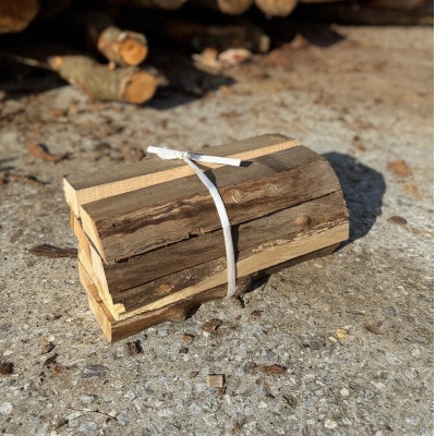 広葉樹 国頭産イタジイの薪 約5kg(1束8枚)【1720373】