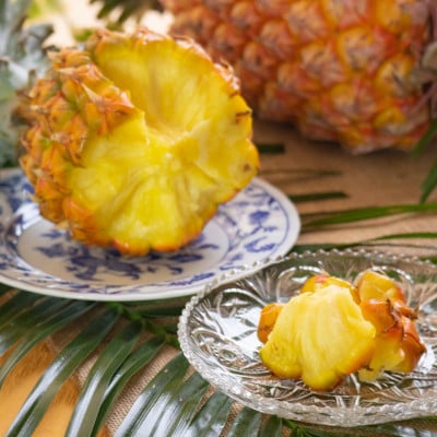 【2026年7月上旬より順次発送】道の駅の局長が厳選した「スナックパイン」約2kg(3玉〜6玉)【配送不可地域：離島】【1676720】