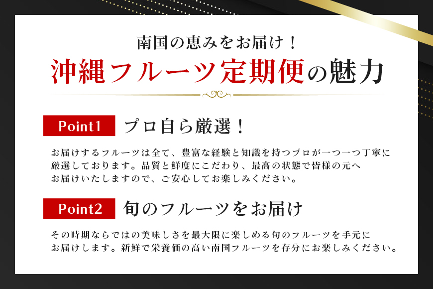 【先行予約/2025年発送】プレミアム沖縄フルーツセット(糸満市/国頭村 共通返礼品)