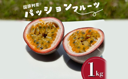 【2026年5月から順次発送】国頭村産パッションフルーツ1kg(10〜12玉)【1616926】