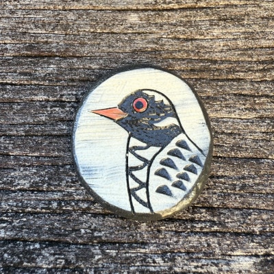 やちむん 焼物 ヤンバルクイナの食卓セット(はし置き3個セット)【1679917】