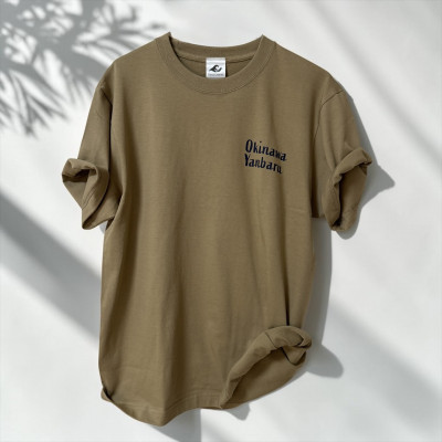やんばるの自然を纏う オリジナルデザインTシャツ(カーキ/XLサイズ)【1732939】