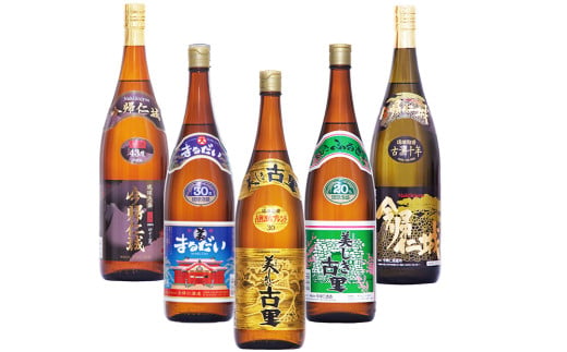琉球泡盛 今帰仁の銘酒 1升5本セット