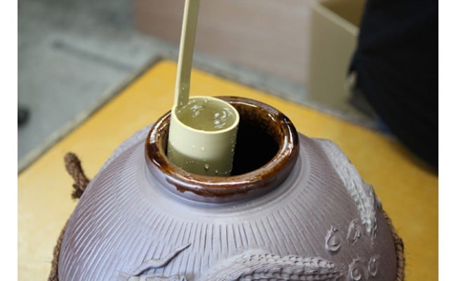 「今帰仁城43度古酒五升壺&仕次ぎ用十年古酒6本セット」