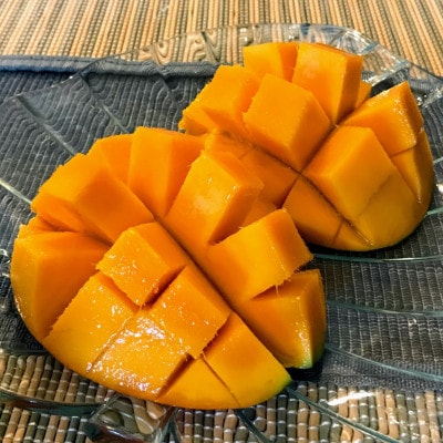 【2027年6月中旬から順次発送・家庭用】喜屋武農園のアーウィンマンゴー2kg(4〜7玉)【配送不可地域：離島】【1439660】