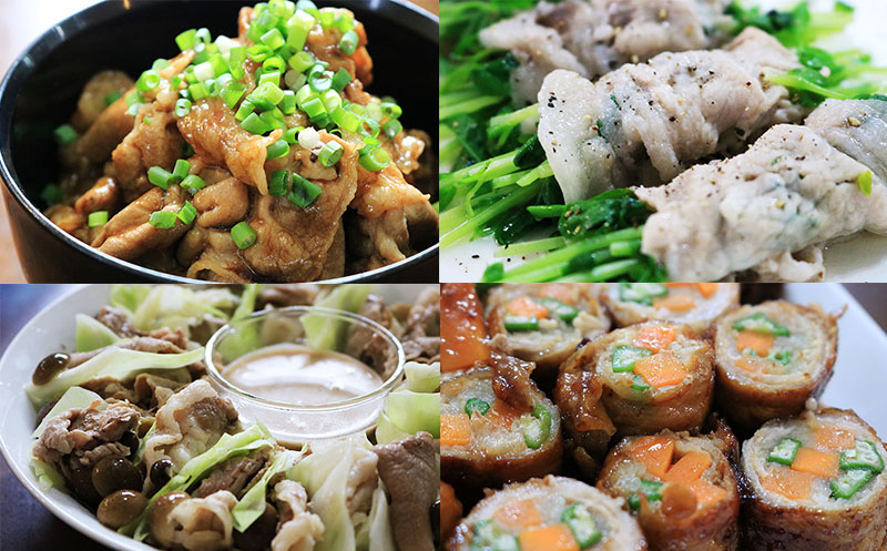 本部町産あぐ〜しゃぶしゃぶ　Bセット（1.4kg）