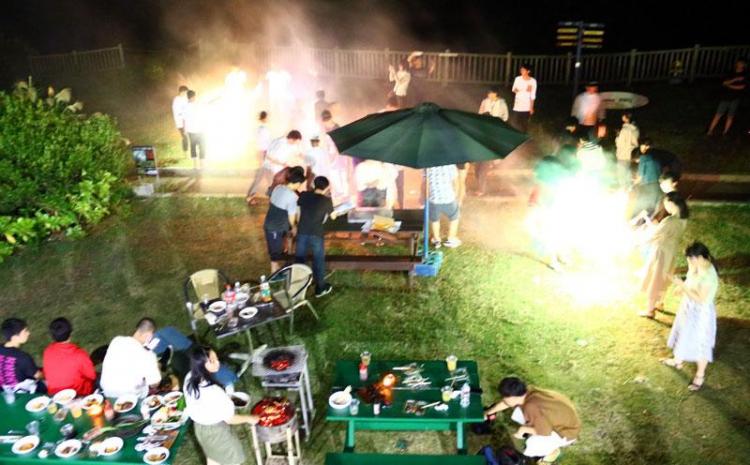 西海岸の絶景！で楽しむ本格炭火BBQプラン　2名様