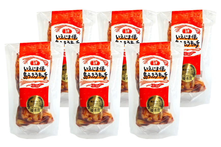 いえじま便 島らっきょうキムチ 100g 6個 [NOGUS 沖縄県 伊江村 ie47bde420000] キムチ 島らっきょう