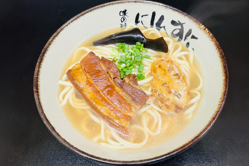 沖縄そば ソーキそば 食べ比べ 5食セット [味の店にしんすに 沖縄県 伊江村 ie47bde270002] ソーキ 沖縄 okisoba そば愛 元祖 専門店 そーき 美味しい