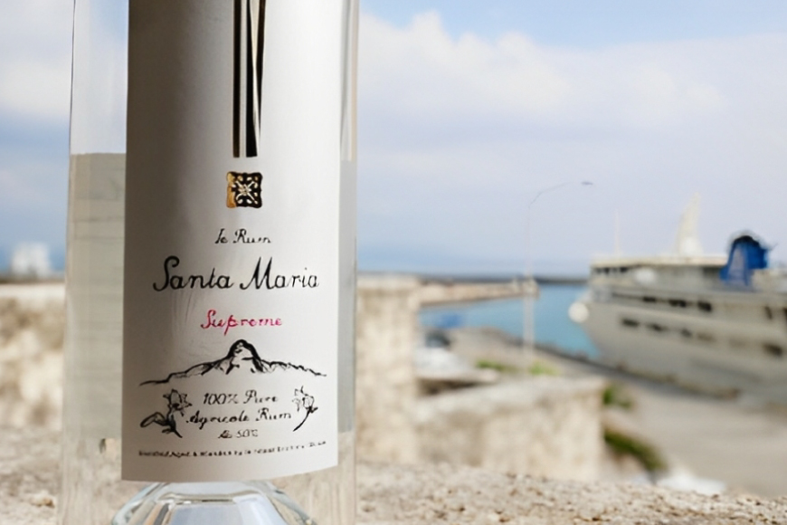 スピリッツ ラム酒 イエラムサンタマリア スプリム 750ml 1本 [伊江島物産センター 沖縄県 伊江村 ie47bde210008] 沖縄産 サトウキビ 香り クラフト コク 国産 ホワイトラム