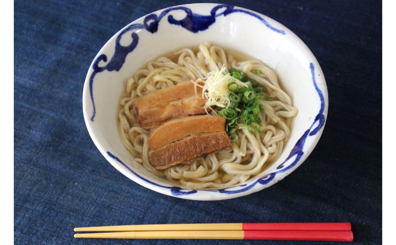 金月そば　「沖縄そば・炙り軟骨ソーキそば」4食セット