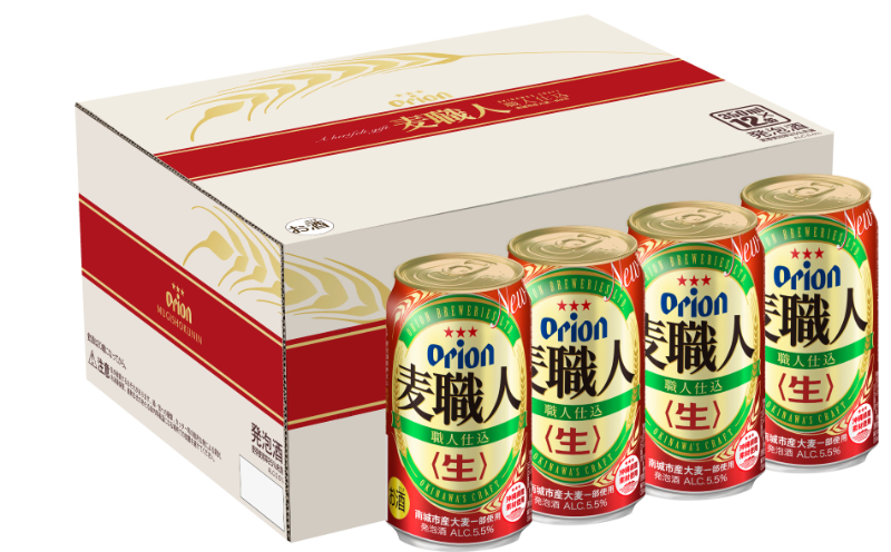 オリオンビール】Orion麦職人（350ml×12本）化粧箱入NEW|JALふるさと