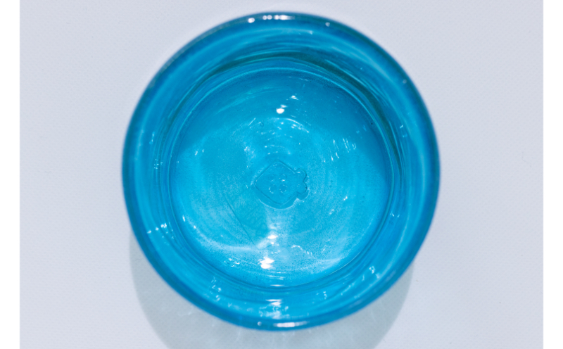 【RYUKYU GLASS WORKS 海風】seaモールロックグラス（2色セット）