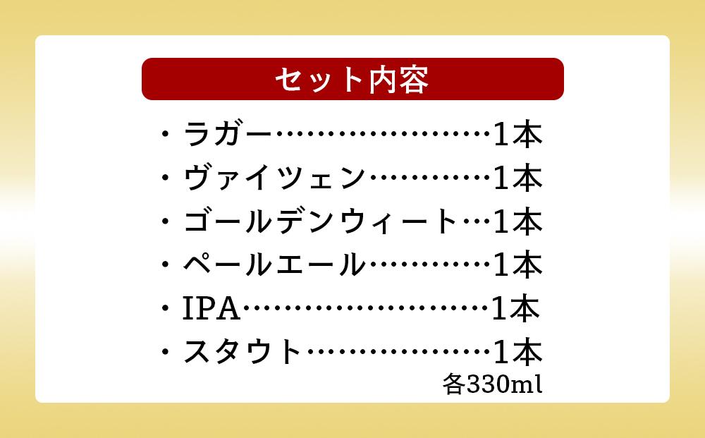【ふるさと納税】チャタンビールプレミアムギフト6本セット｜地ビール クラフト 限定ビール