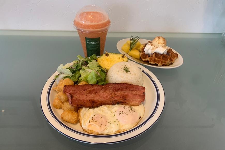 【ふるさと納税】cafe and fruits BUNBUNで使えるお食事券(6,000円分)