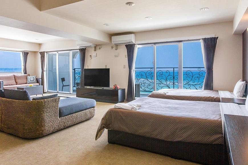 【ふるさと納税】【コンドミニアムホテルモンパ】最上階フロアー１泊素泊まりペア宿泊券