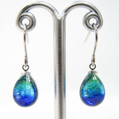 長七屋のケラマブルーピアス　KP-3　証明書付き【1725059】