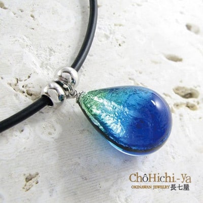 長七屋のケラマブルーネックレス　KNH-7 　証明書付き【1726086】