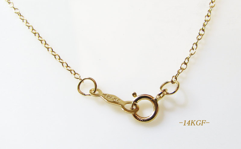 長七屋の月桃ネックレス【Ge-nec13-3/14KGF】ー販売証明書付きー ネックレス おしゃれ プレゼント ギフト アクセサリー ジュエリー オリジナル パッケージ 証明書付き きれい 耐熱 フォーマル カジュアル ガラス 金 贈り物 女性 沖縄 おきなわ 送料無料